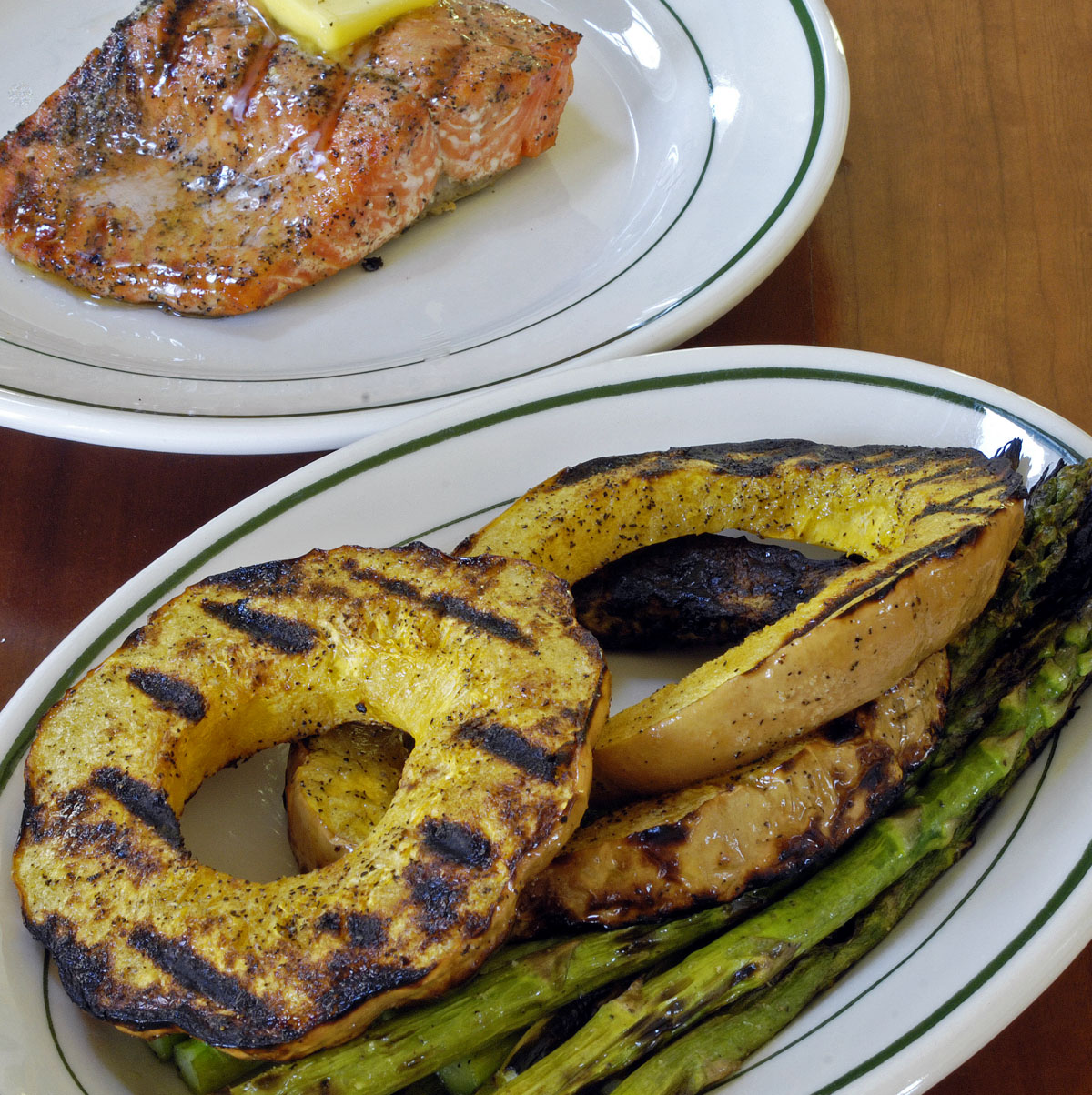 Into the Woods › Grilled pumpkin
